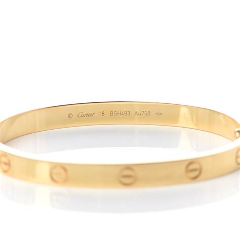 cartier love bracelet 18k review.